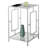 Sapienza Metal Frames End Table with Shelves-165490099