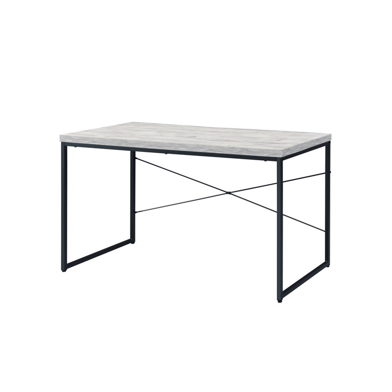 Antique White & Black Finish Writing Desk | Gift Idea, White