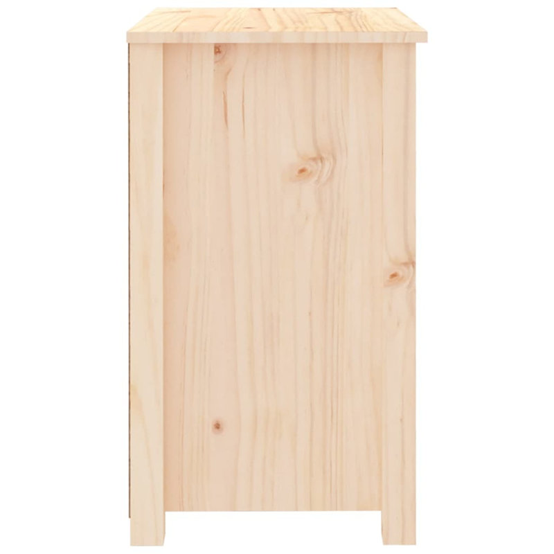 50cm W Bedside Table, Tan