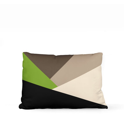 Coussin décoratif intérieur / extérieur en polyester filé Fira