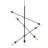 Neela 7 - Light Dimmable Sputnik Chandelier