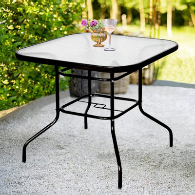 Table bistro d'extérieur carrée L 32 po x l 32 po Brach