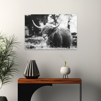 Midday Meal Contemporary Cow Art