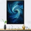 Provencher - spirales abstraites, impressions sur toile-95908867-95908865