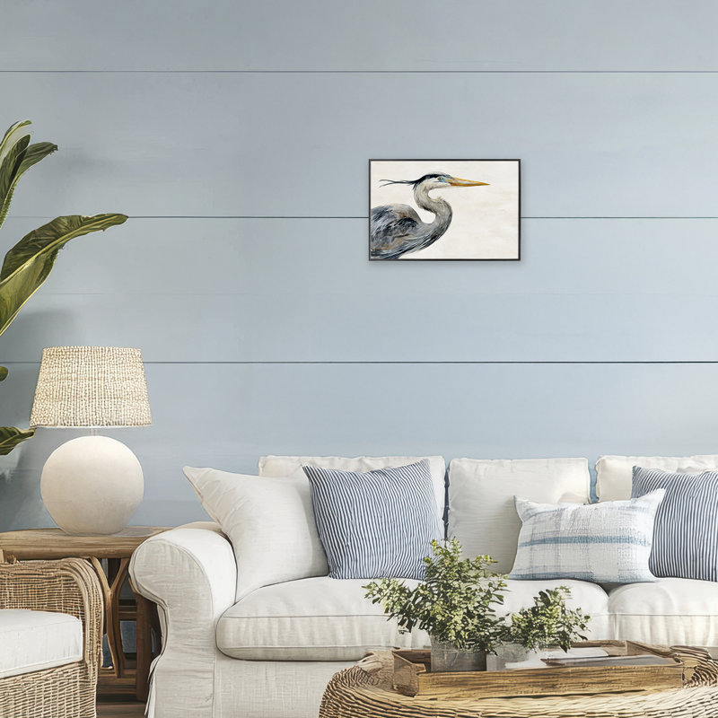 «Wings Of Tranquility», estampe numérique, conception de Jacob Q, H 12 po x l 18 po, Giclée encadrée noir minuit