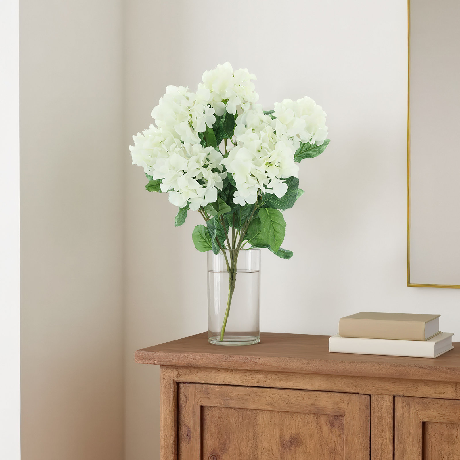 Faux Hydrangea Stem