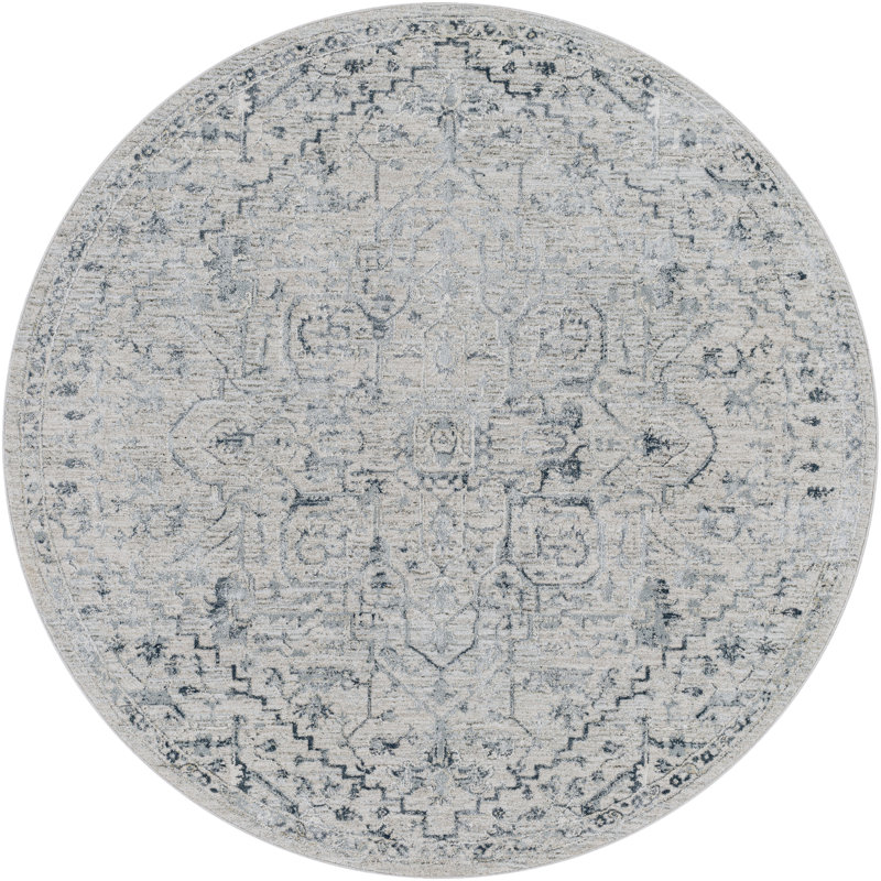 Agustina Oriental Indoor Rug, Round 7'