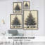 «Christmas Holiday Art» CDLxxxi, reproduction d'art encadrée - bois massif-584261076