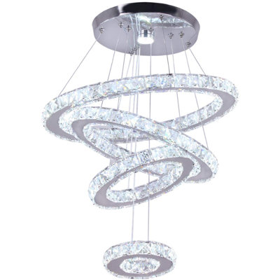 Odoaker LED Round Chandelier