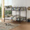 Lit superposé simple Futon Awez