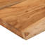 140cm Solid Acacia Wood With A Natural Finish Bathroom Vanity Top