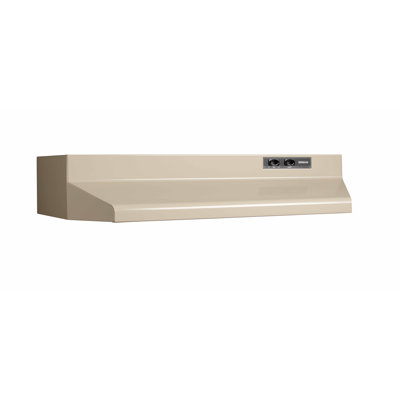 Broan-NuTone 36" Steel 190 CFM Ducted (Vented) Under Cabinet Range Hood with Mesh Filter