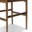 Barrau Upholstered Stool with Solid Wood Frame-120150139-123139608