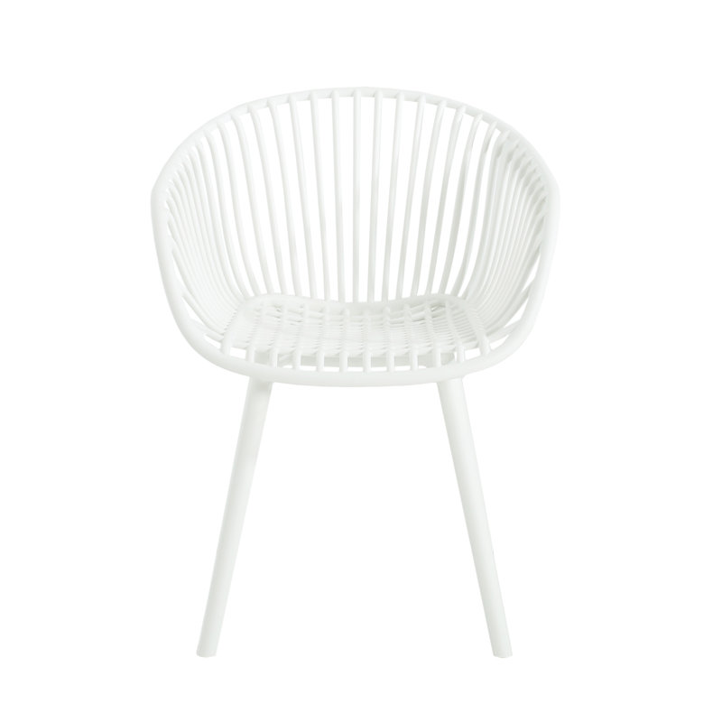 Chaise de patio Franzoni, Blanc