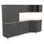 Ensemble d'armoires de garage 5 pièces Kratos-1180174896