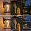 Glass and Aluminium Wall Light