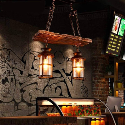 2 - Light Black LED Pendant