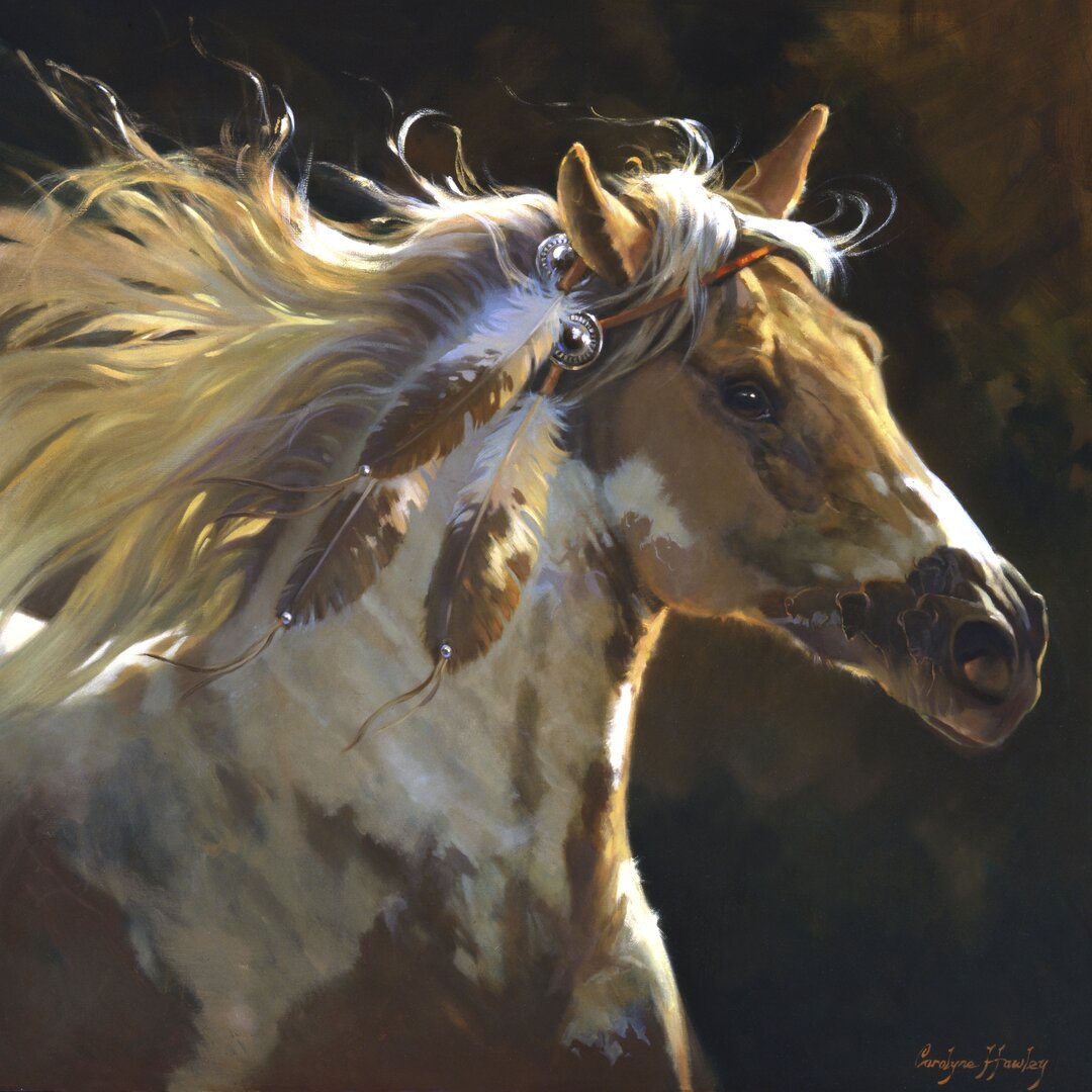 Leinwandbild Spirit Horse von Carolyne Hawley