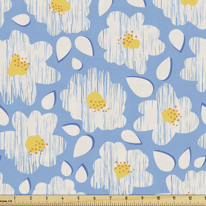 Charnell Happy Daisy Flowers Multi-purpose Fabric