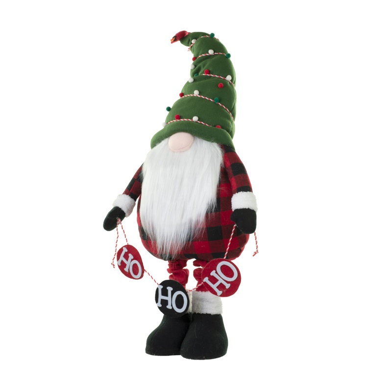 Gnome debout à carreaux Buffalo