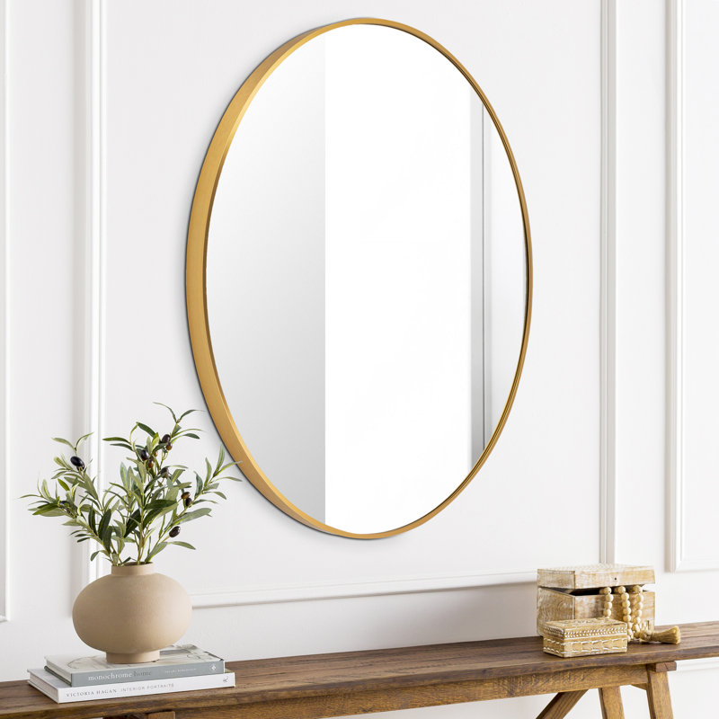 Miroir Destefano Essence, 22 po x 22 po, Or