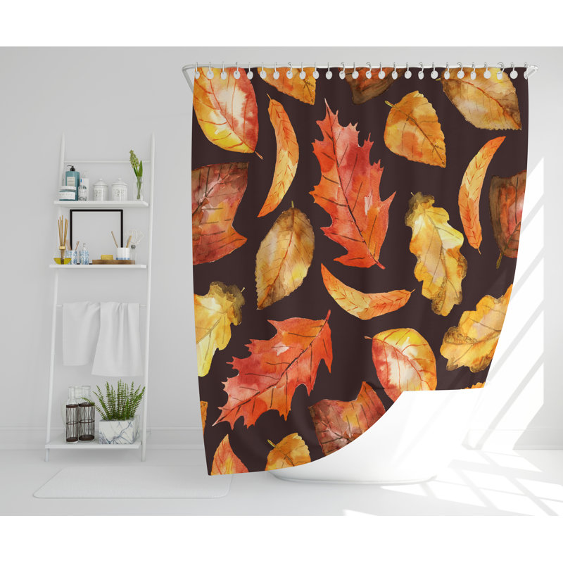 Cosima Polyester Shower Curtain, 168cm H x 168cm W