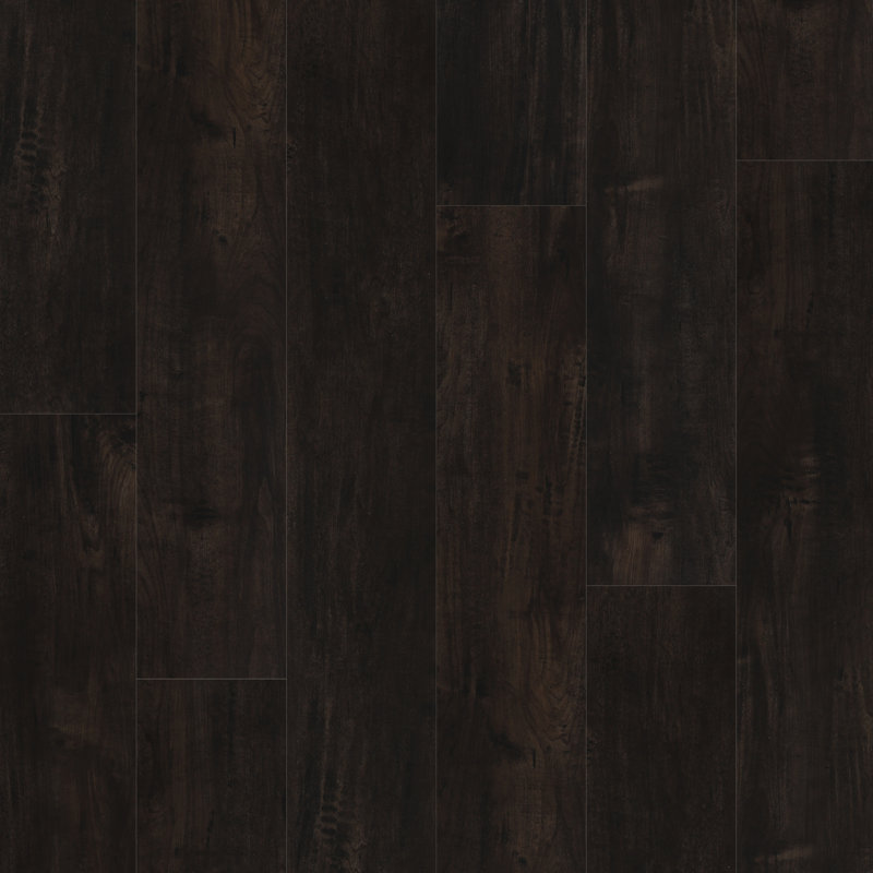 Dubrovnik Plancher en vinyle SPC à clic imperméable, 7 po x 54 po x 6 mm avec sous-couche intégrée
