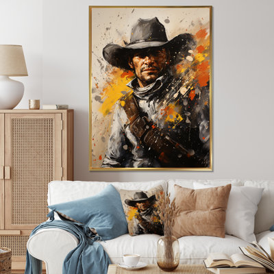 Popart Cowboys Journey III  Cowboys Wall Art