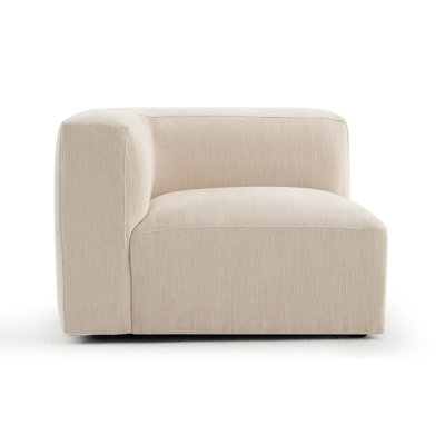 Fauteuil d'angle simple pour canapé modulaire convertible