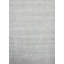 Tapis gris / bleu de style Gabbeh 10 x 10 avec des détails colorés minimalistes