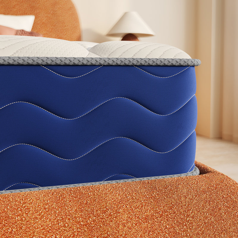Matelas hybride Alwyn Home Cool 8 po / 10 po / 12 po, 10", Très grand lit