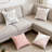 4-Pack Pink Geometric Decorative Throw Pillow Cover for Home Sofas, Sofa Beds, Beds - 18*18 Inch Modern Abstract Pattern Polyester Throw Pillow Cover(Inserts Not Included)-122751377