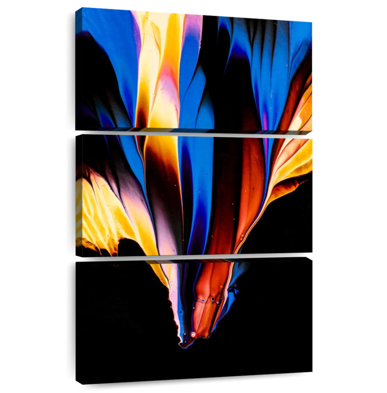 Peinture abstraite Avery II, H 45 po x l 28 po