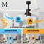 LED Downrod Ceiling Fan-287126893-291225118-364720240