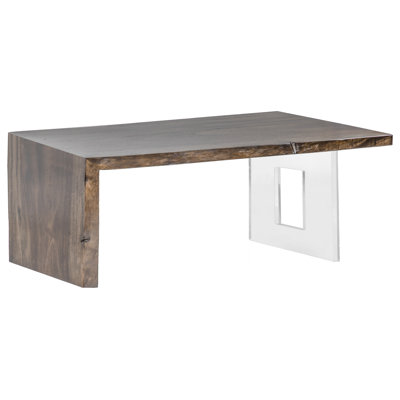 Live Edge Sled Coffee Table