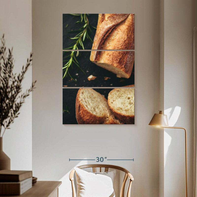 Yarlin Freshly Baked Baguette, 65" H x 42" W