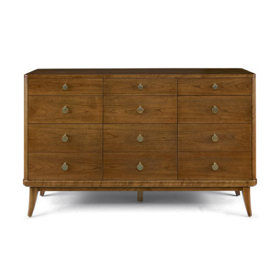 Martine 12 - Drawer Solid Wood Dresser