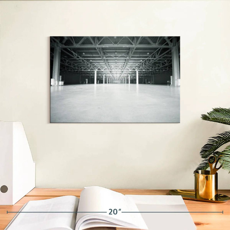 Lilie Monochrome Warehouse, 8" H x 12" W