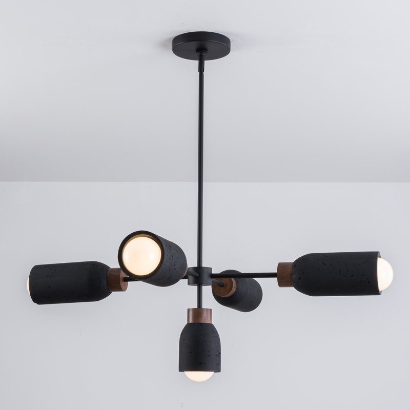 Lustre Pompéi, Lave / noir