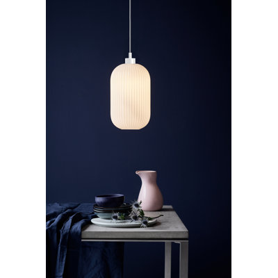 Anala 1 - Light Glass Cylinder Pendant