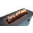 24'' H Concrete Propane/Natural Gas Outdoor Fire Pit Table-1137056989
