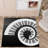 Handcrafted Floral Design Soft Pile Printed Rug Perfect for Enhancing the Elegance and Comfort of Any Indoor Space-2043312804