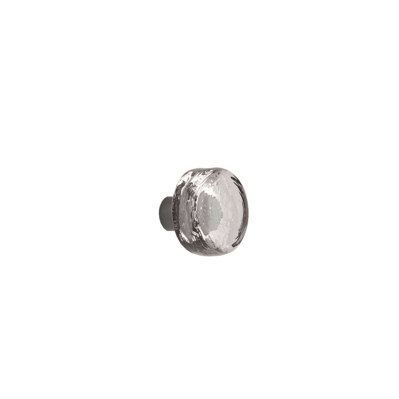Bronze Round Knob, White Bronze Medium