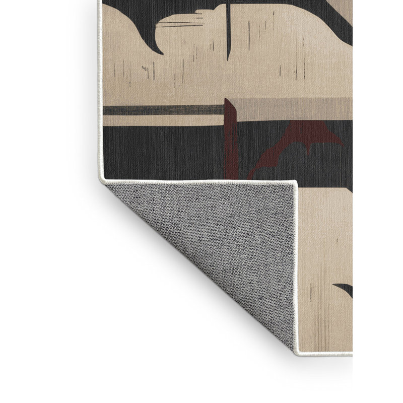 Chivalric Charm Rug, Round 5'