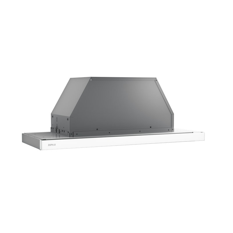 Core Zephyr 30" 500 CFM Under Cabinet Range Hood with LED Lighting in Stainless Steel, White