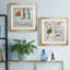 «Candle Joy», ensemble de 2 reproductions d'art textuel encadrées-56989942-56989943-56989940