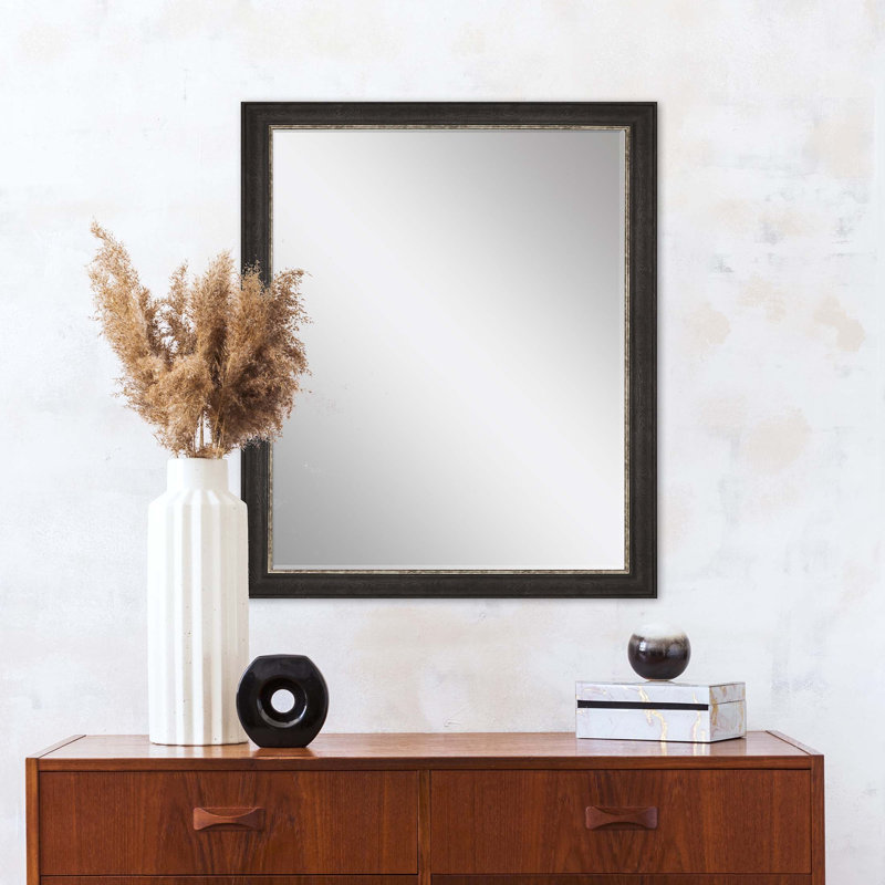 Miroir décoratif biseauté Fatuberlio, H 31 po x l 25 po