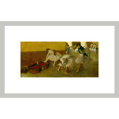 «Dancers in the Green Room» par Edgar Degas, impression giclée encadrée