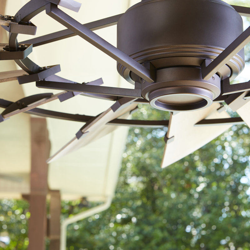 Ventilateur de plafond 60 pales 60 pouces Mercado, Bronze huilé