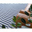 Tapis uni / rayé de couleur bleu californien-61103128